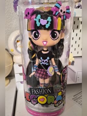Fashion DECORA  Doll with Pink & Black Accents